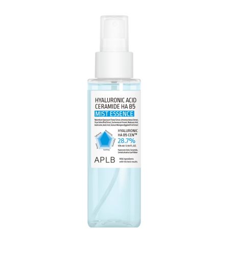 APLB Hyaluronic Acid Ceramide Ha B5 Mist Essence хидратираща есенция спрей 105 мл