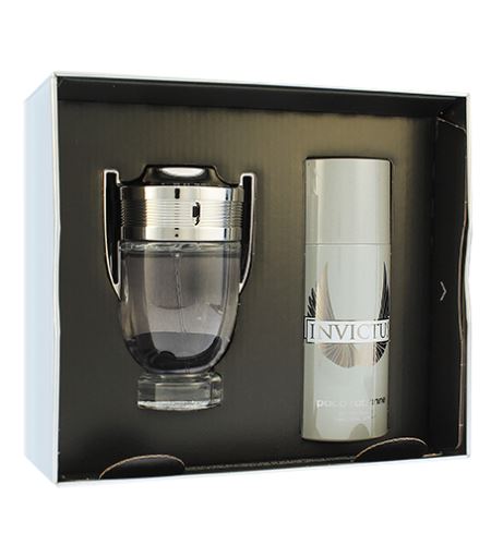 Paco Rabanne Invictus подаръчен комплект за мъже тоалетна вода 100 ml + deospray 150 ml