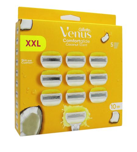 Gillette Venus ComfortGlide Coconut & Olay сменяеми глави 10 бр Gillette Venus ComfortGlide Coconut & Olay сменяеми глави 10 бр