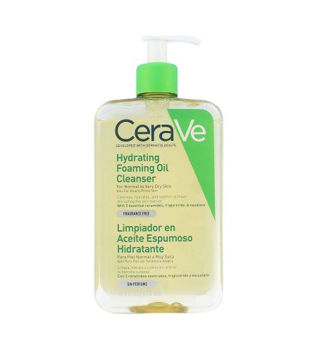 CeraVe Hydrating Foaming Oil Cleanser почистващо пенливо масло 473 мл