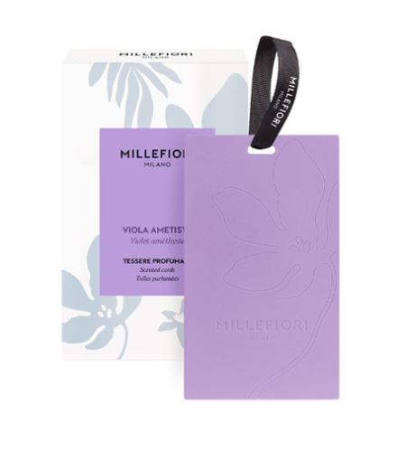 Millefiori Viola Ametista ароматична карта 3 бр