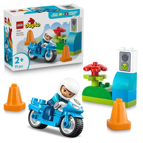 LEGO® DUPLO® 10471 Син полицейски мотоциклет