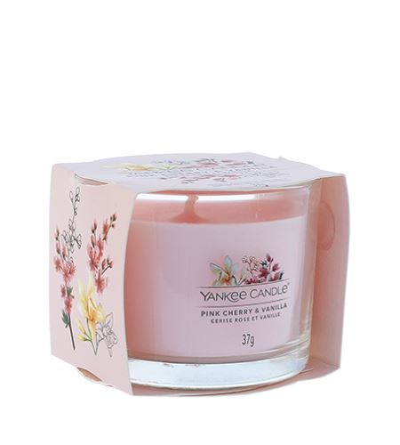 Yankee Candle Pink Cherry & Vanilla вотивна свещ грlass 37 гр