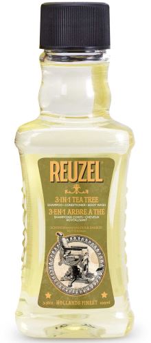 REUZEL 3-in-1 Tea Tree Shampoo-Conditioner-Body Wash шампоан за мъже 3 в 1 за мъже