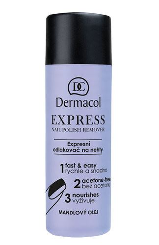 Dermacol Express Nail Polish Remover лакочистител за жени 120 мл