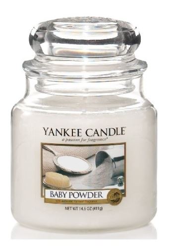 Yankee Candle Baby Powder ароматна свещ 411 гр