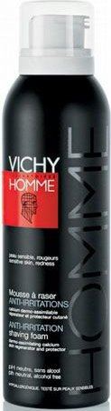 Vichy Homme Anti-Irritation пяна за бръснене за чувствителна и раздразнена кожа за мъже 200 мл