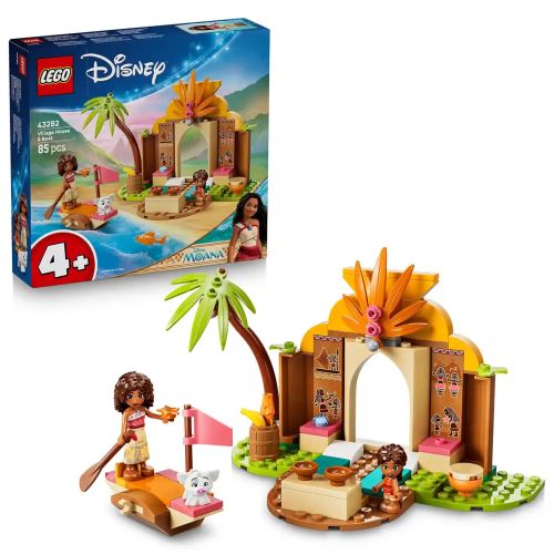 LEGO® ǀ Disney Смелата Ваяна – Селска къща и лодка, комплект за строителство 43282