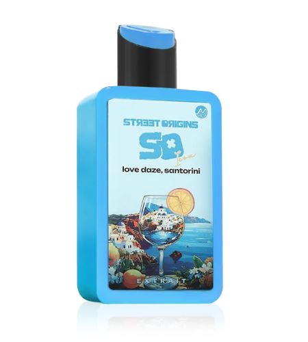 Street Origins Love Daze, Santorini парфюмен екстракт унисекс 75 мл