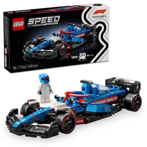 LEGO® Speed Champions 77246 Болид Visa Cash App RB VCARB 01 F1®