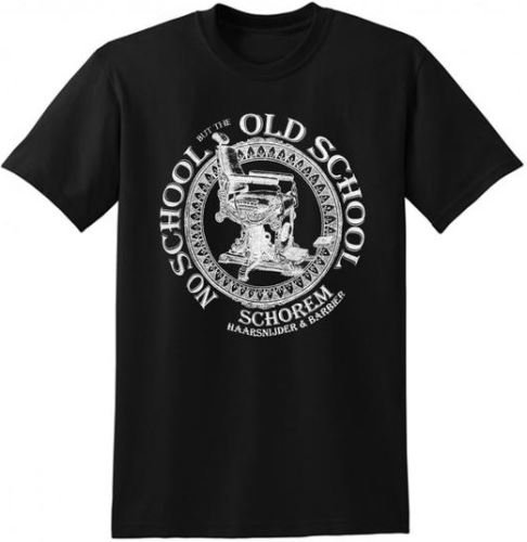 REUZEL Old School T-Shirt Black мъжка риза