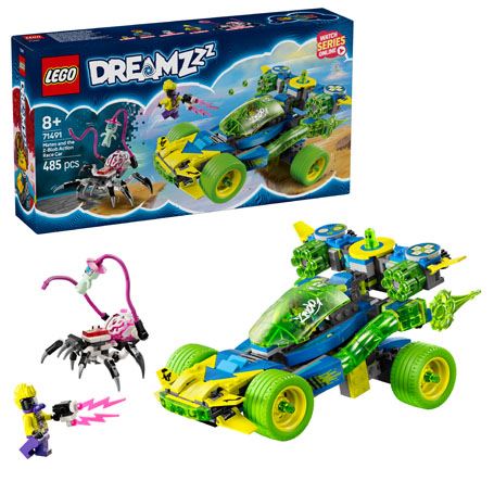 LEGO® DREAMZzz™ 71491 Екшън състезателна кола на Матео и Зи-блоб