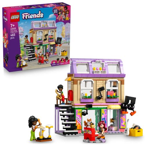 LEGO® Friends 42653 Музикален магазин и апартамент