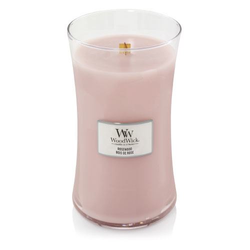 WoodWick Rosewood ароматна свещ с дървен фитил 609,5 гр