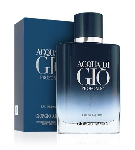 Giorgio Armani Acqua di Gio Profondo парфюмна вода за мъже 100 мл зареждаем флакон