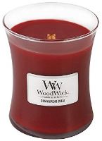 WoodWick Cinnamon Chai ароматна свещ с дървен фитил 275 гр