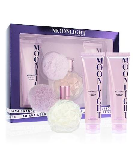 Ariana Grande Moonlight подаръчен комплект за жени парфюмна вода 100 ml + лосион за тяло 100 ml + душ гел 100 ml