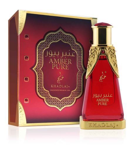 Khadlaj Amber Pure парфюмирано масло унисекс 20 мл