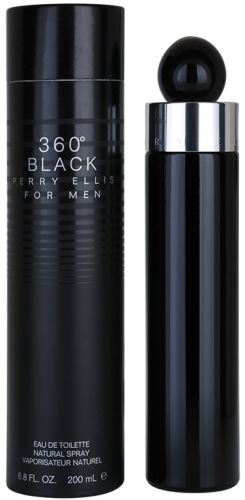 Perry Ellis 360° Black For Men тоалетна вода за мъже 200 мл