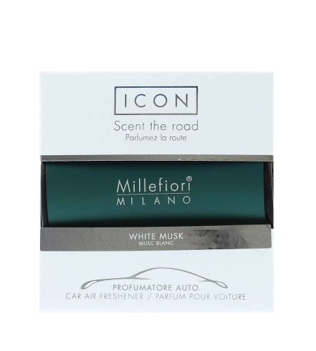 Millefiori Icon Classic White Musk аромат за кола zelená