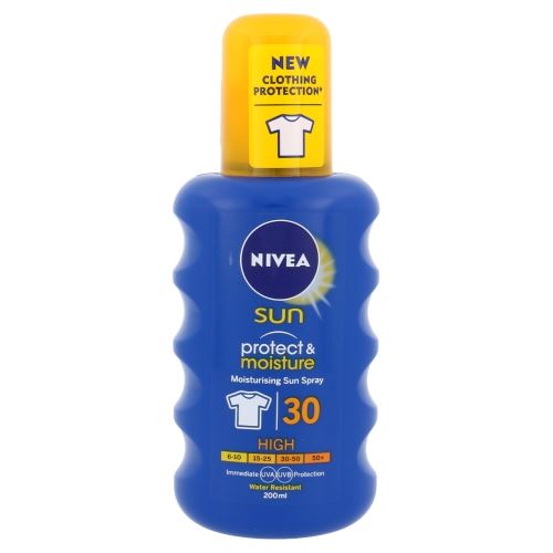 Nivea Sun Protect & Moisture Sun Spray SPF30 спрей за загар унисекс 200 мл