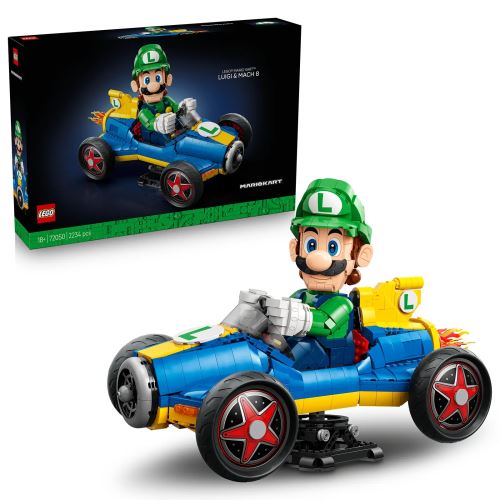 LEGO® Мario Kart™ – Luigi и Mach 8, комплект 72050