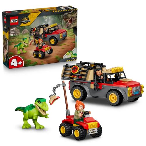LEGO® Jurassic World Камион за транспортиране на млад тиранозавър рекс