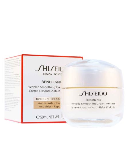 Shiseido Benefiance Enriched крем за изглаждане на бръчки 50 мл
