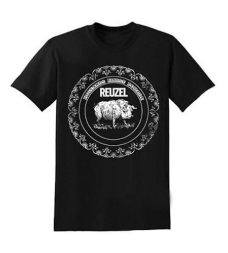 REUZEL Classic Logo T-Shirt Black мъжка риза XL