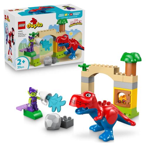 LEGO® DUPLO® 10463 Динозавър Спайди Рекс срещу Зелен гоблин