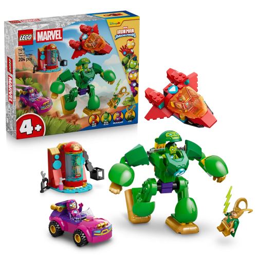 LEGO® ǀ Marvel Железния човек и неговите страхотни приятели, Локи срещу Железния човек 11211