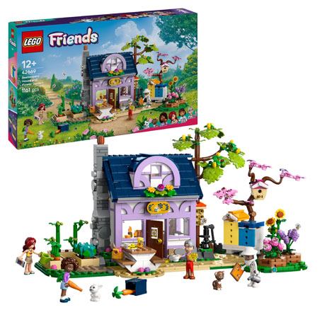 LEGO® Friends 42669 Пчеларска къща и цветна градина