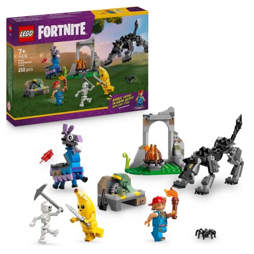 LEGO® Fortnite®  77075 Лагерът на Peely и Sparkplug