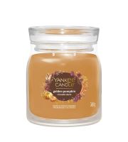 Yankee Candle Pumpkin Cinnamon Swirl типична свещ средна 368 гр