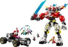 LEGO® DREAMZzz™ 71497 Тигър-робот на Купър и кола драгстер на Zero (2)