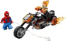 LEGO® ǀ Marvel 76335 Спайдърмен срещу Призрачен ездач с мотоциклет (2)