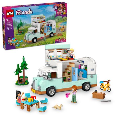 LEGO® Friends 42663 Приключение с кемпер на приятелството