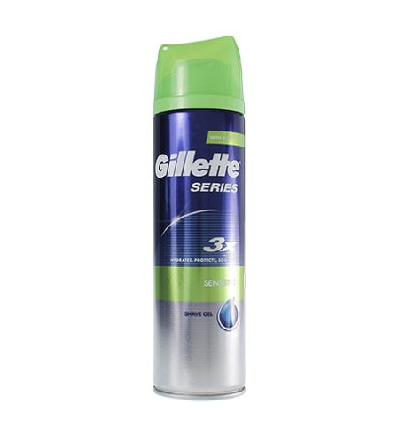 Gillette Series Sensitive гел за бръснене за чувствителна кожа за мъже