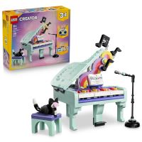 LEGO® Creator 3 в 1 Пиано с котка и музикална украса 31392