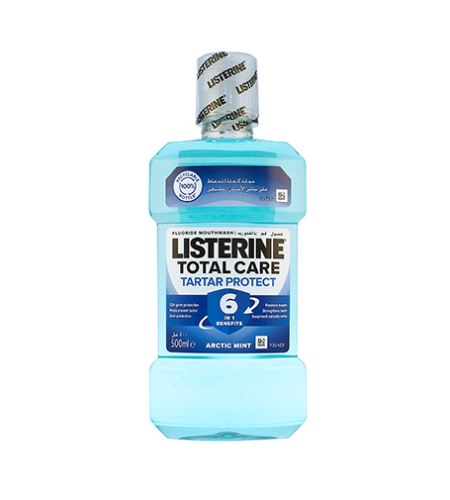 Listerine Total Care Tartar Protect вода за уста 500 мл