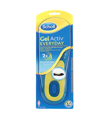 Scholl GelActive Everyday стелки с гел за обувки за жени 1 чифт