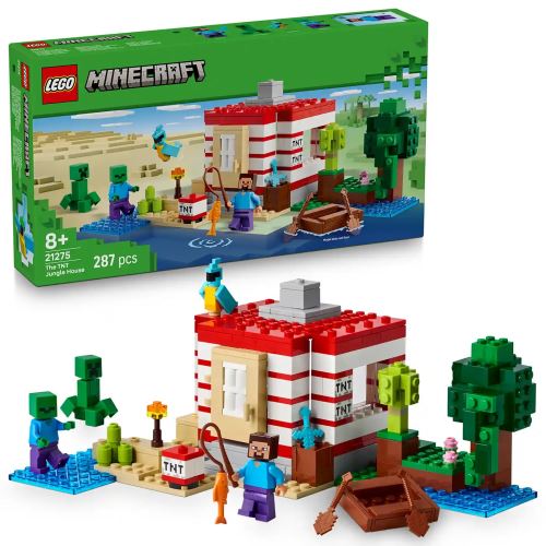 LEGO® Minecraft®  21275 TNT къща в джунглата