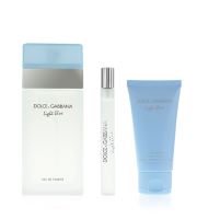 Dolce & Gabbana Light Blue подаръчен комплект за жени тоалетна вода 100 ml + лосион за тяло 50 ml + тоалетна вода 10 ml (1)