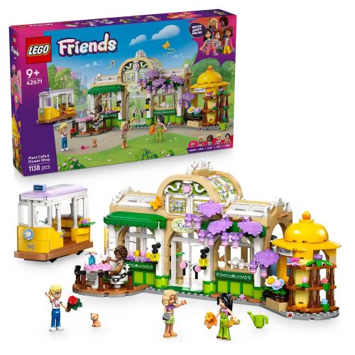 LEGO® Friends 42671 Градинско кафене и магазин за цветя