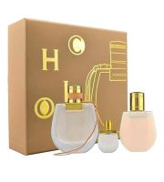 Chloé Nomade подаръчен комплект за жени парфюмна вода 75 ml + парфюмна вода 5 ml + мляко за тяло 100 ml