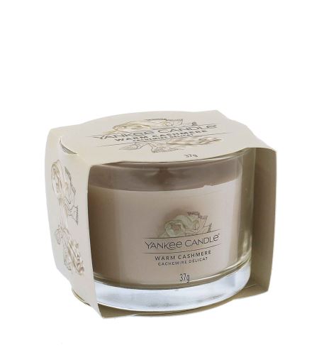 Yankee Candle Warm Cashmere вотивна свещ грlass 37 гр