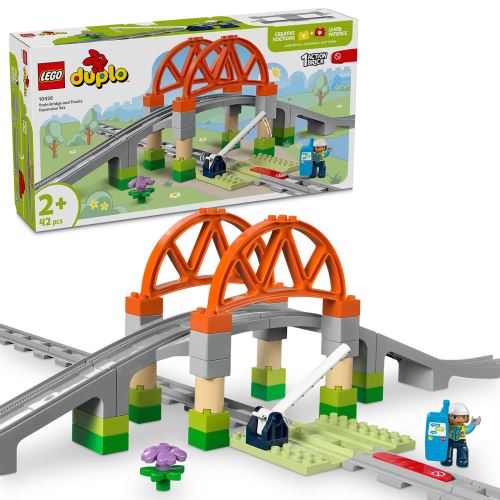 LEGO® DUPLO® 10426 Комплект с мост и релси за влак