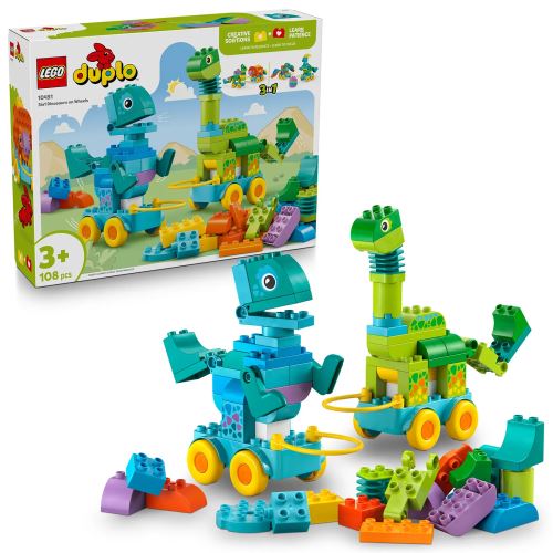 LEGO® DUPLO® 10451 Динозаври на колела „3 в 1“