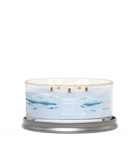 Yankee Candle Ocean Air свещ с 5 фитила - Signature tumbler 340 гр