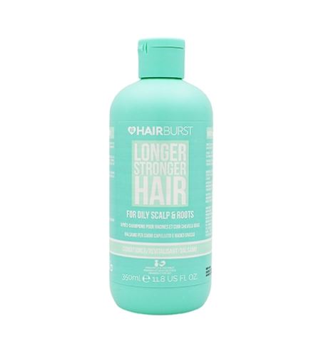Hairburst Longer Stronger Hair Oily Scalp & Roots Conditioner почистващ балсам за бързо омазняващи се коси 350 мл